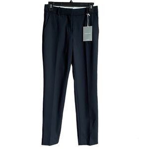 Everlane The Slim Wool Pant in Black Size 00 Office Business Career Minimalist